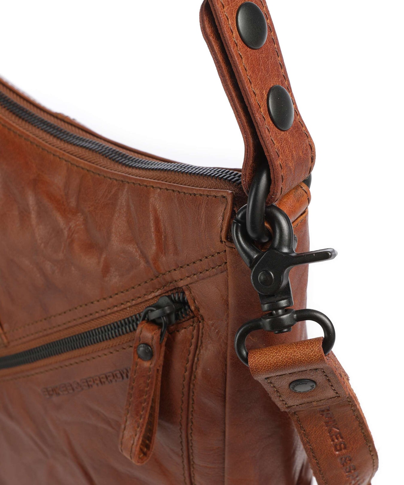 Spikes & Sparrow Bronco Lillia Hobo bag brandy