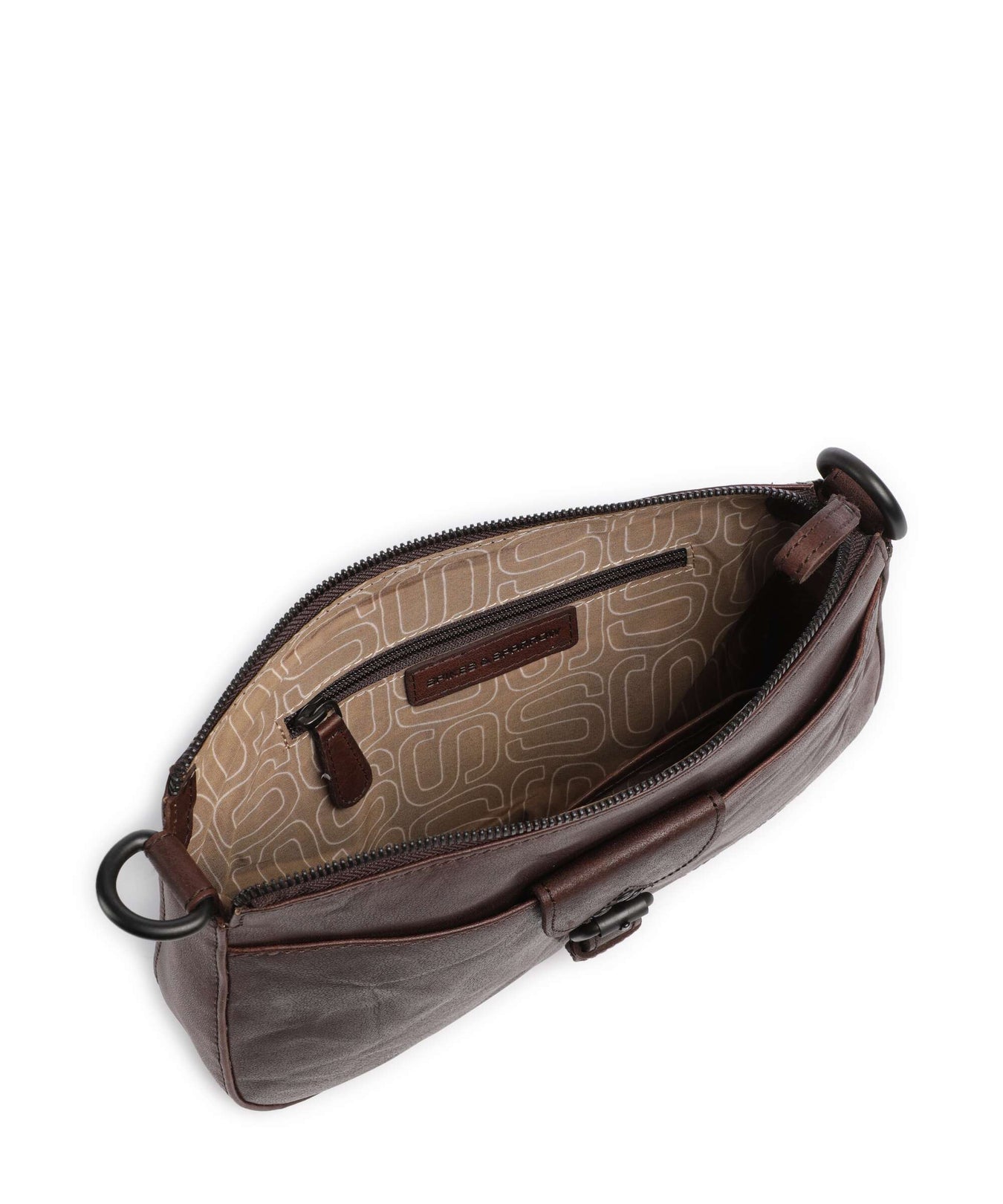Spikes & Sparrow Bronco Ebonee Shoulder bag dark brown