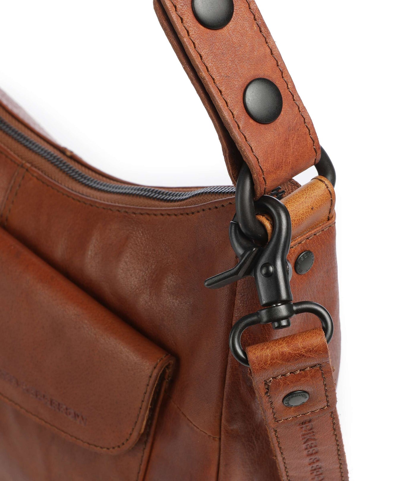 Spikes & Sparrow Bronco Ida Hobo bag brandy