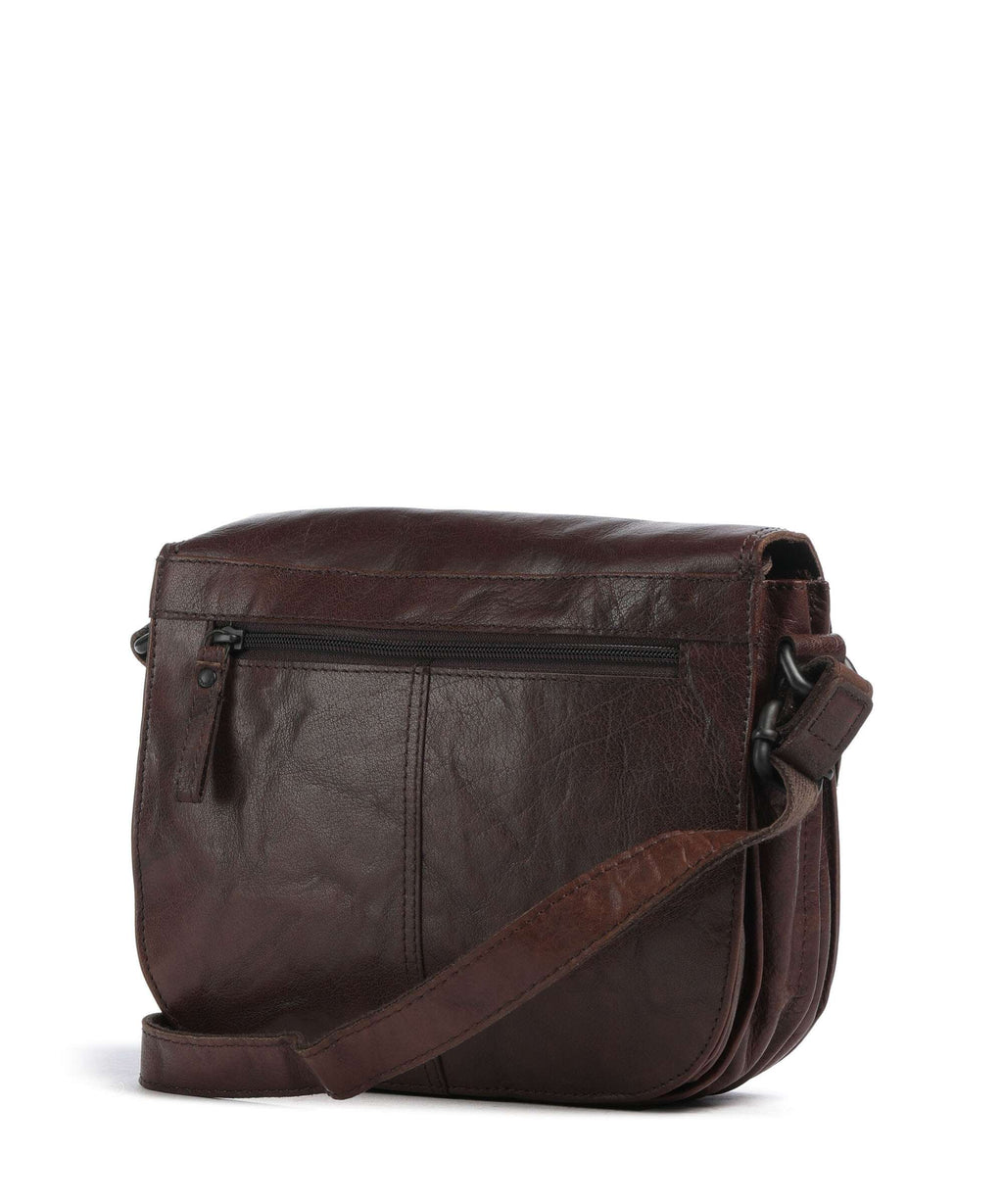 Spikes & Sparrow Bronco Lisbet Crossbody bag dark brown