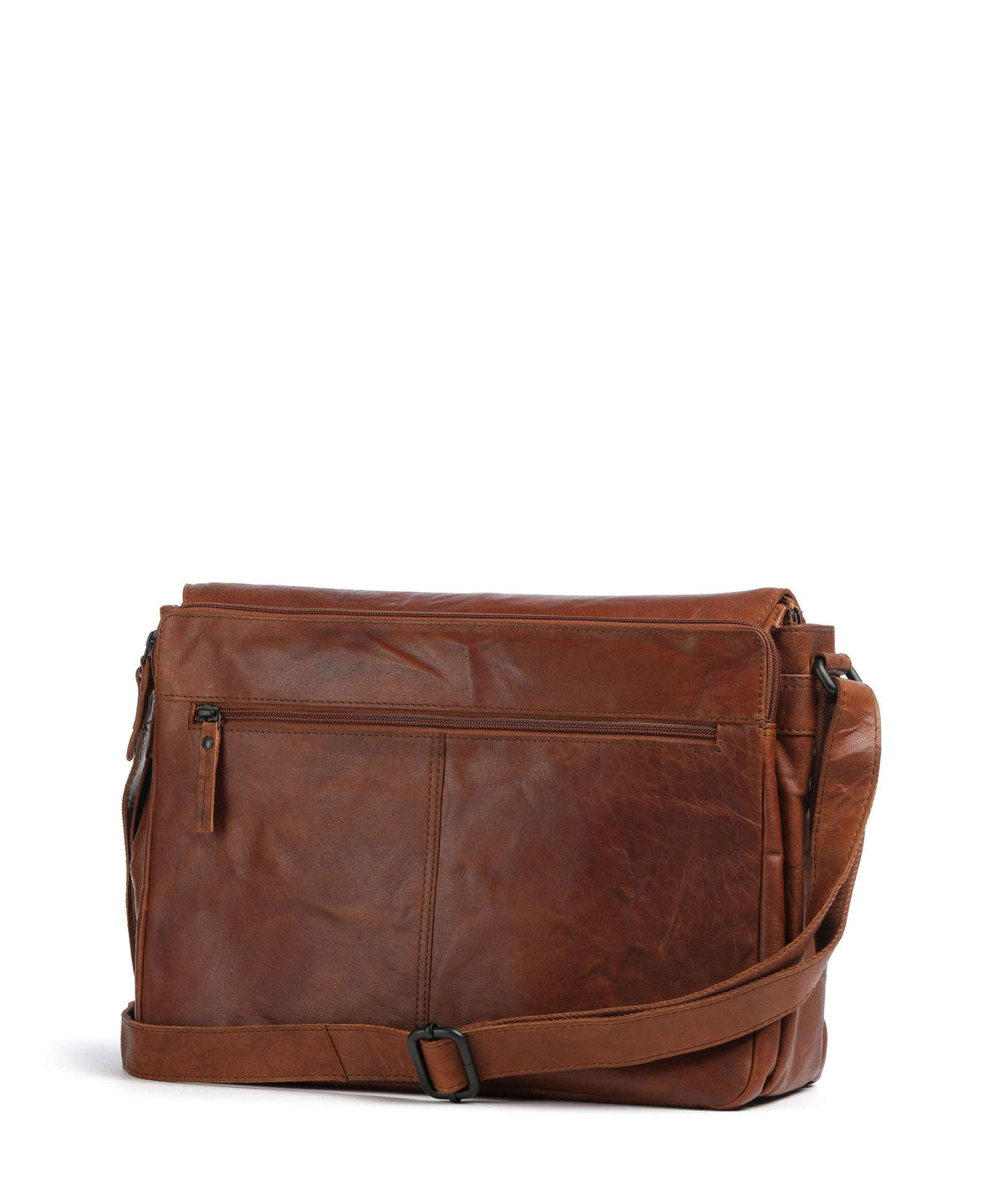 Spikes & Sparrow Bronco Ronn Messenger bag brandy