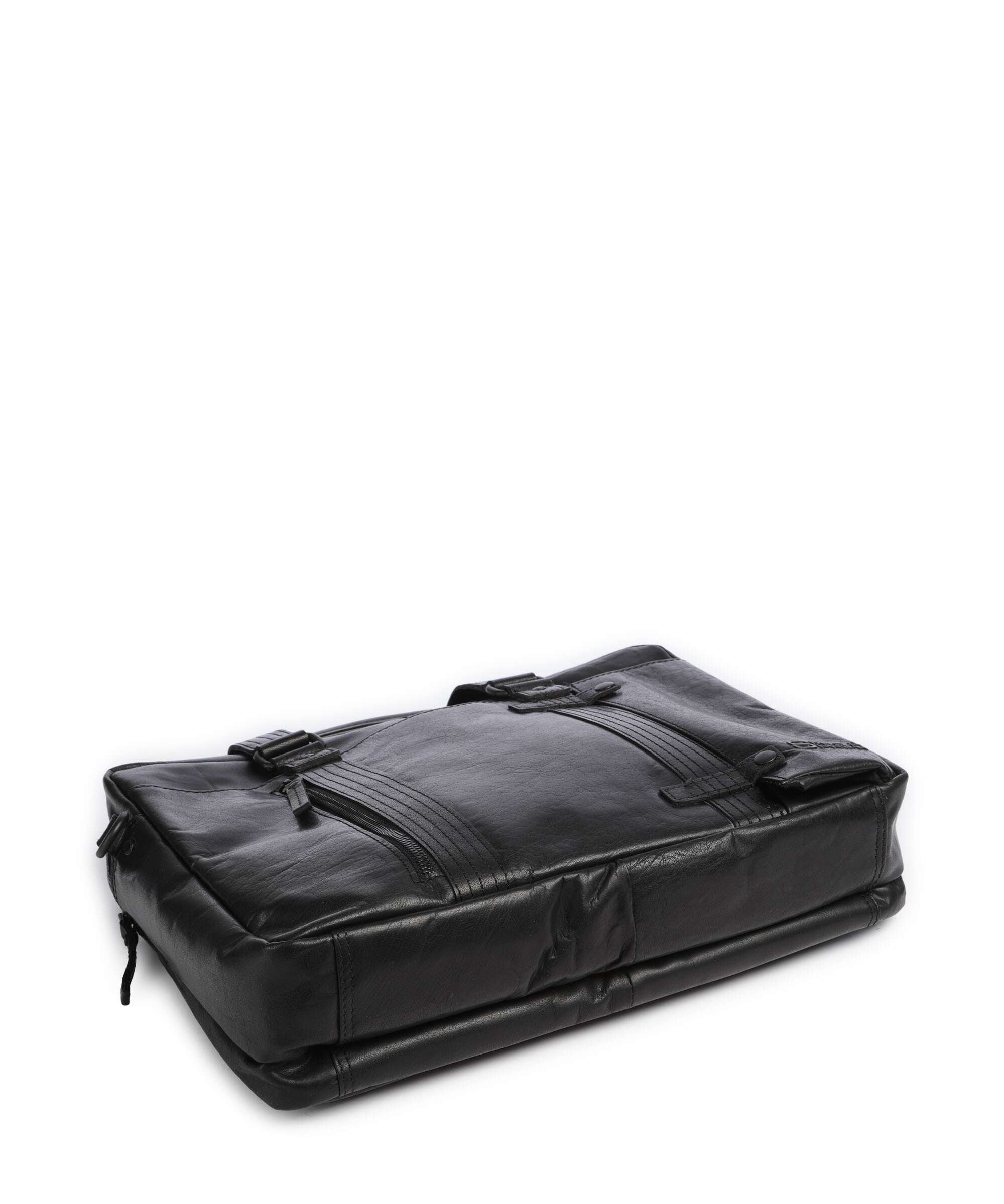 Spikes & Sparrow Bronco Dexter Briefcase black