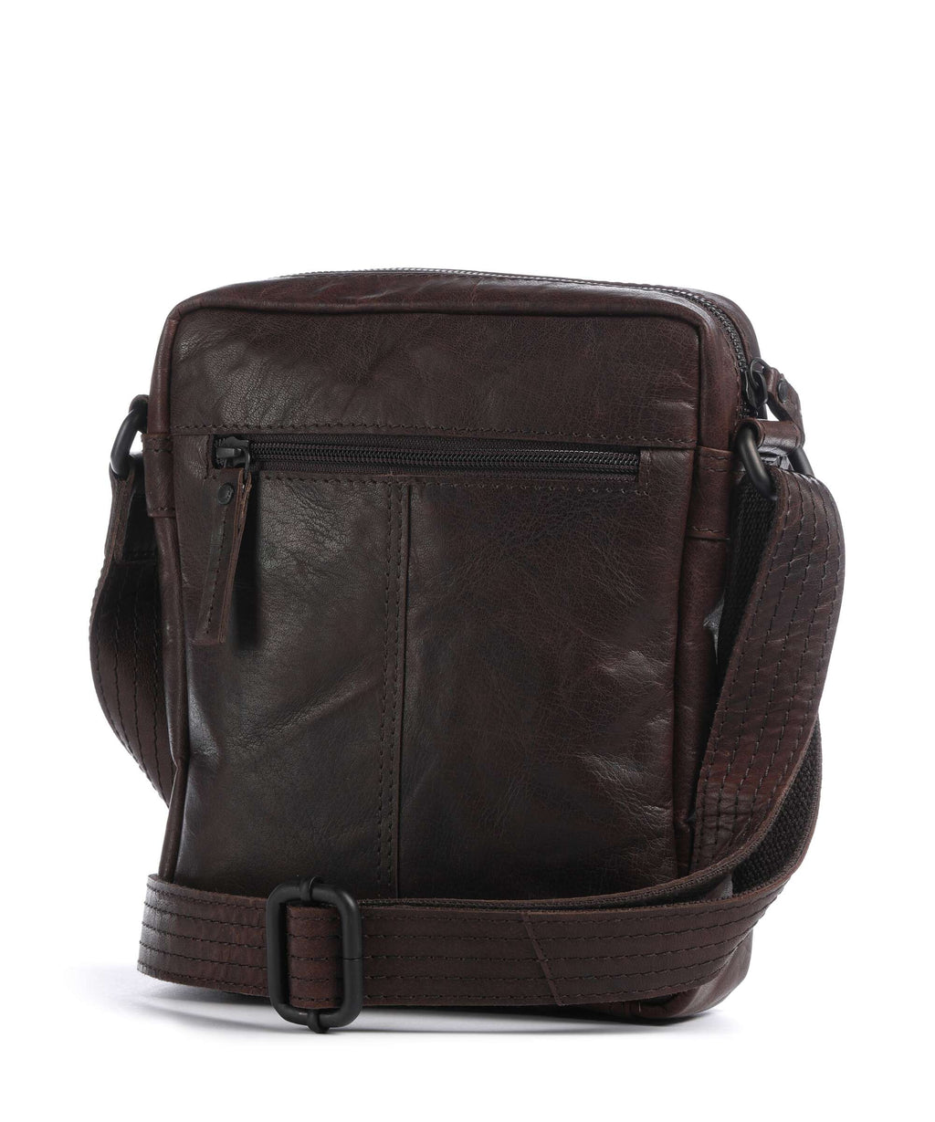 Spikes & Sparrow Bronco Benn Crossbody bag dark brown
