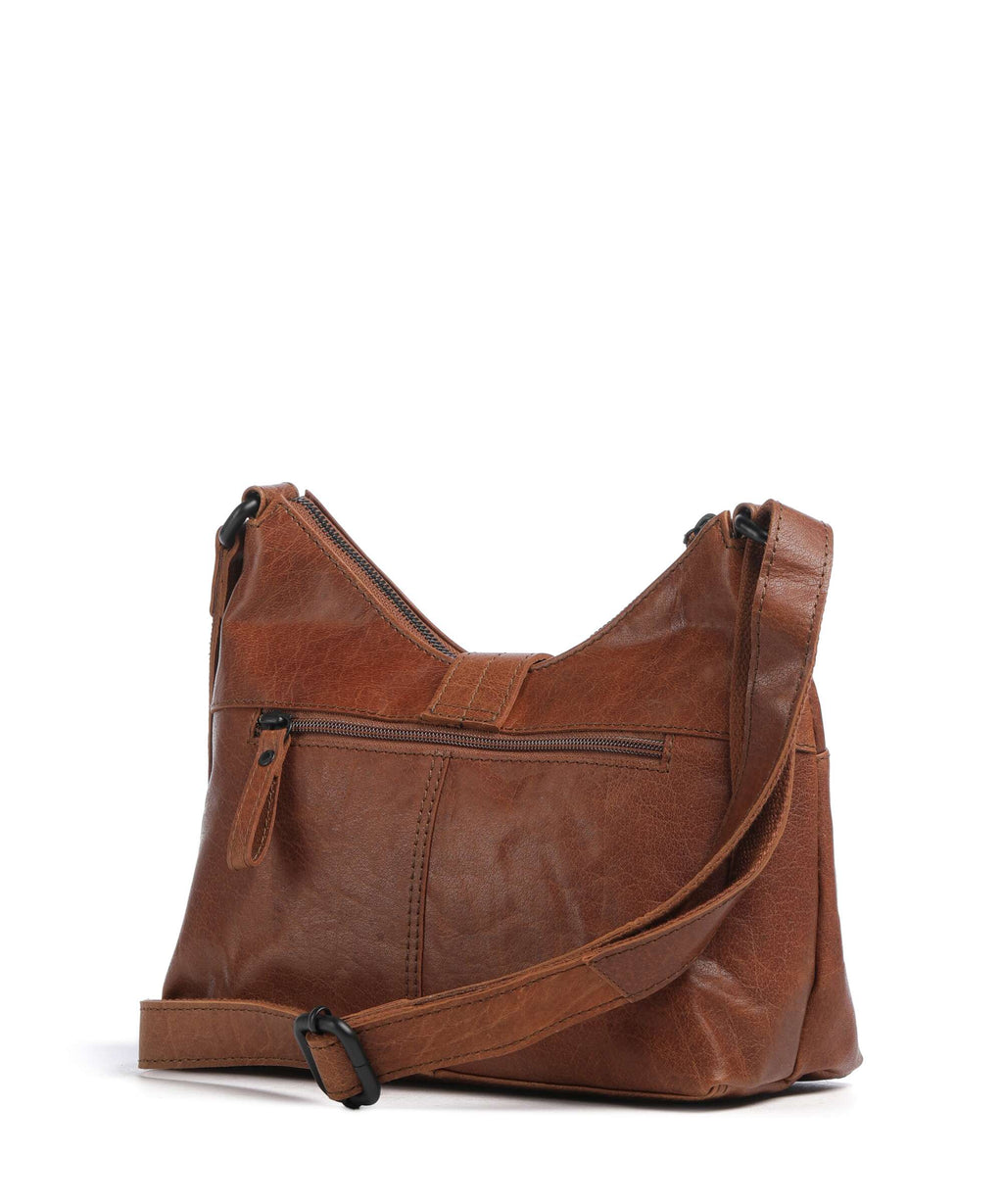 Spikes & Sparrow Bronco Ellesse Crossbody bag brandy