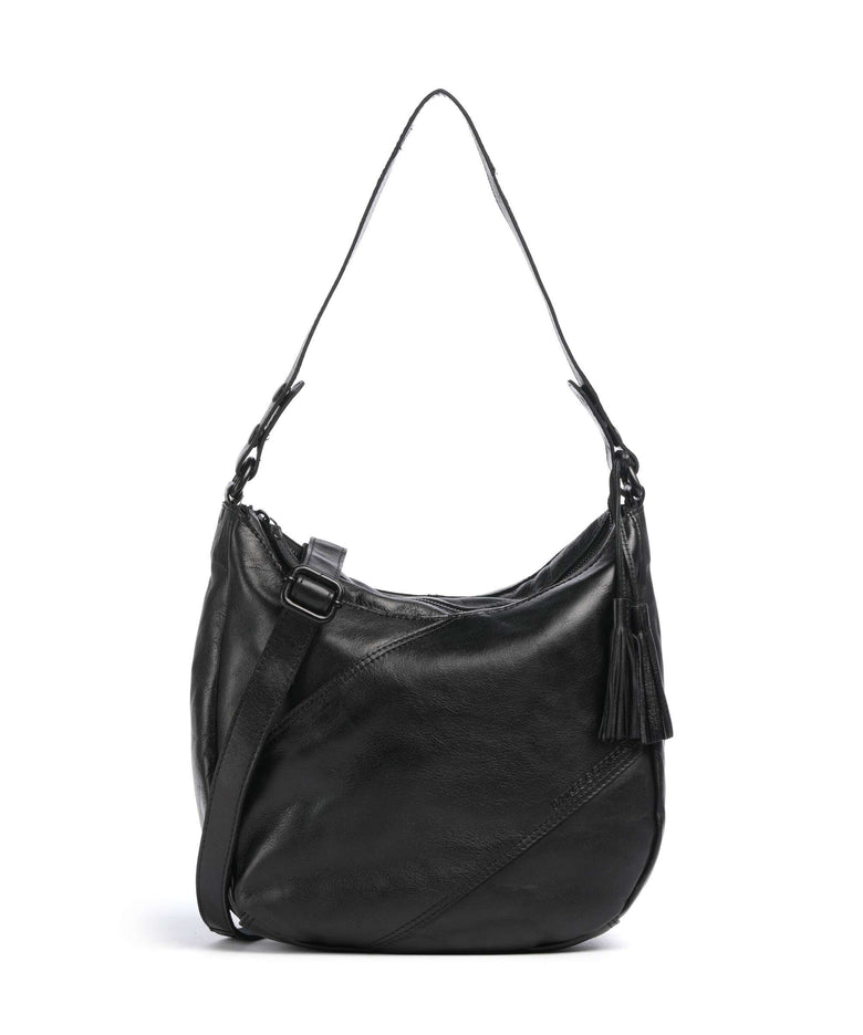 Spikes & Sparrow Apache Natalia Hobo bag black