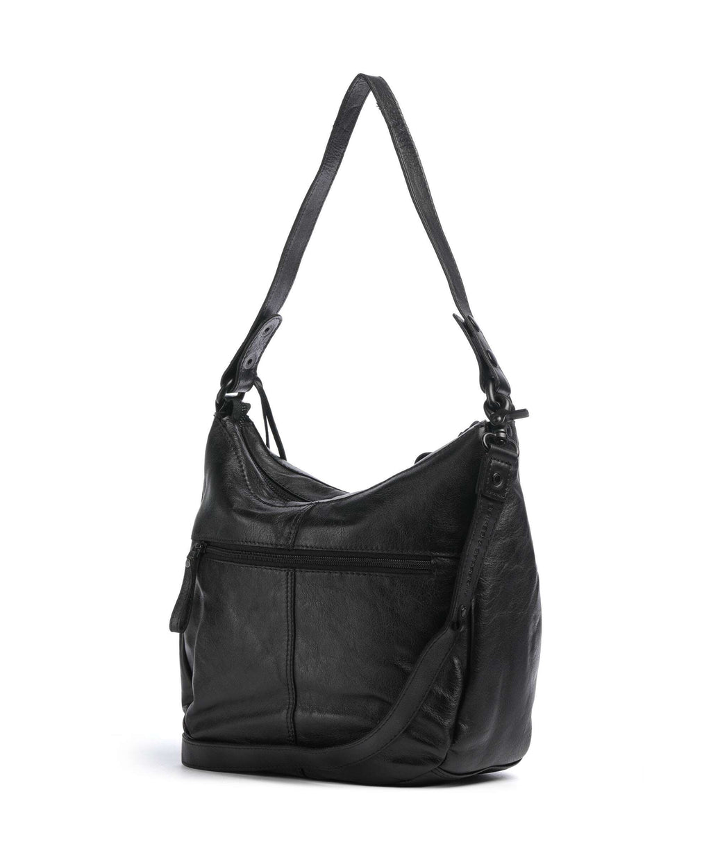 Spikes & Sparrow Apache Natalia Hobo bag black