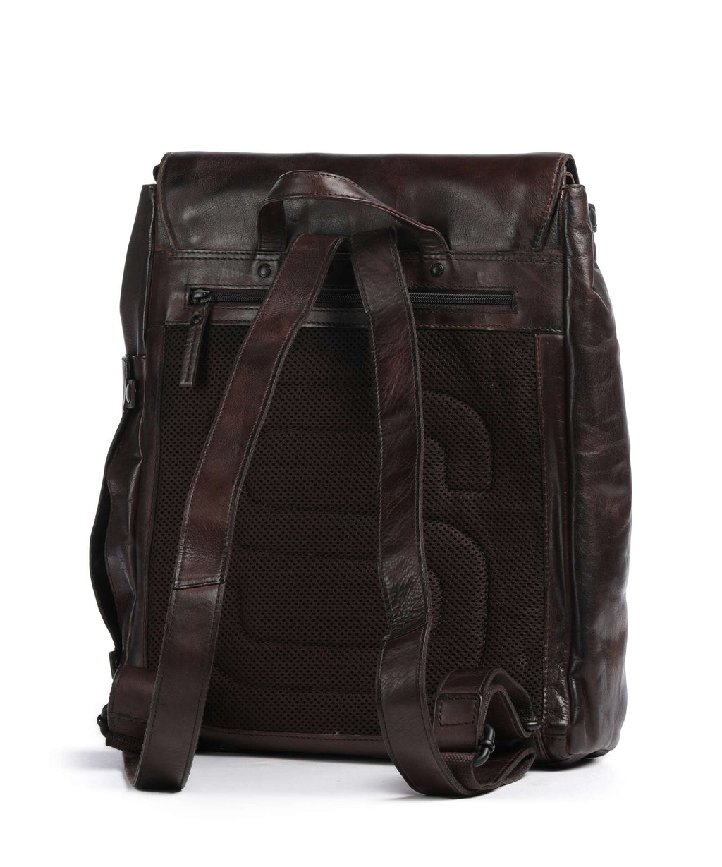 Spikes & Sparrow Apache Ted Laptop backpack dark brown