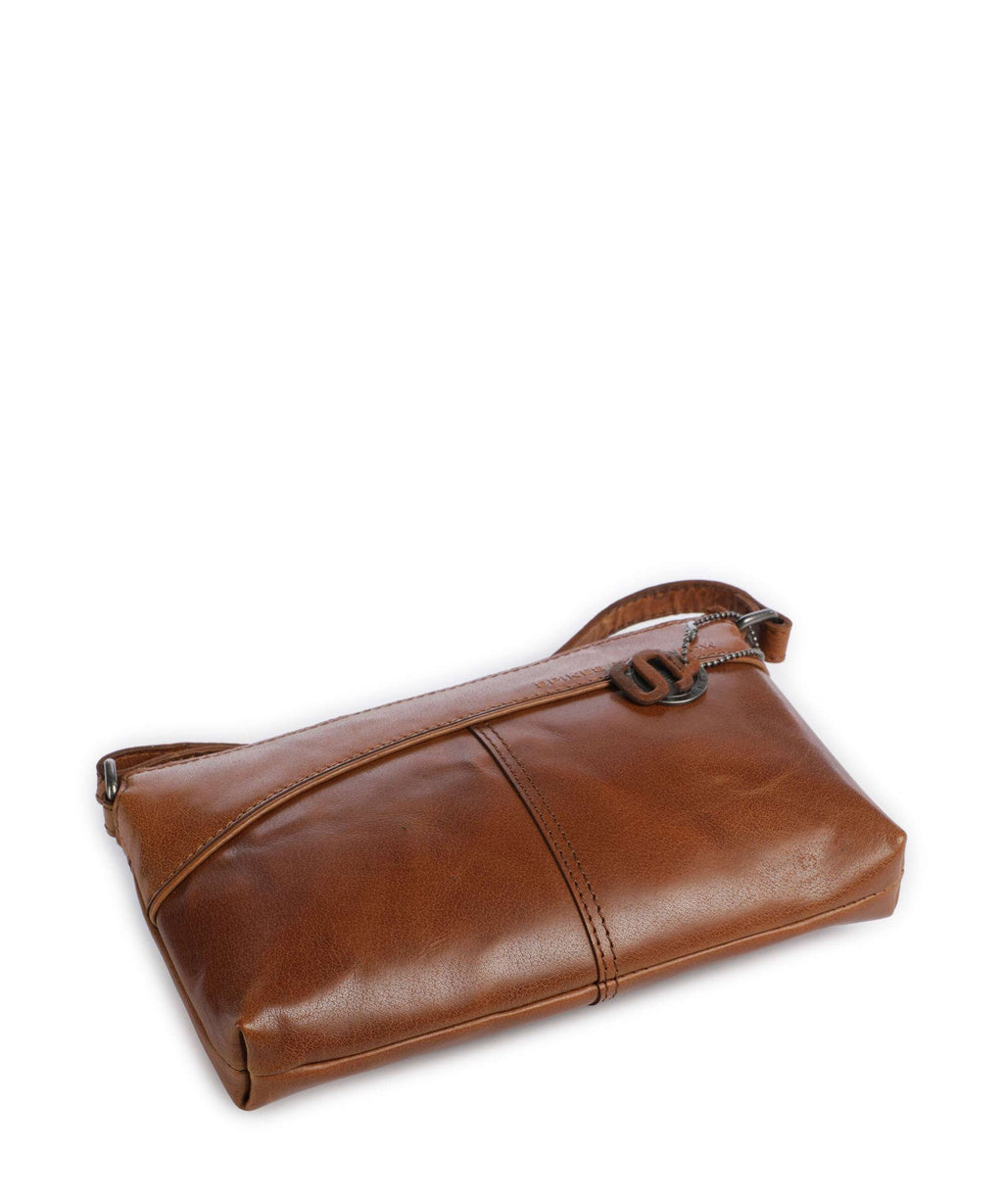 Spikes & Sparrow Bronco Merlin Crossbody bag brandy
