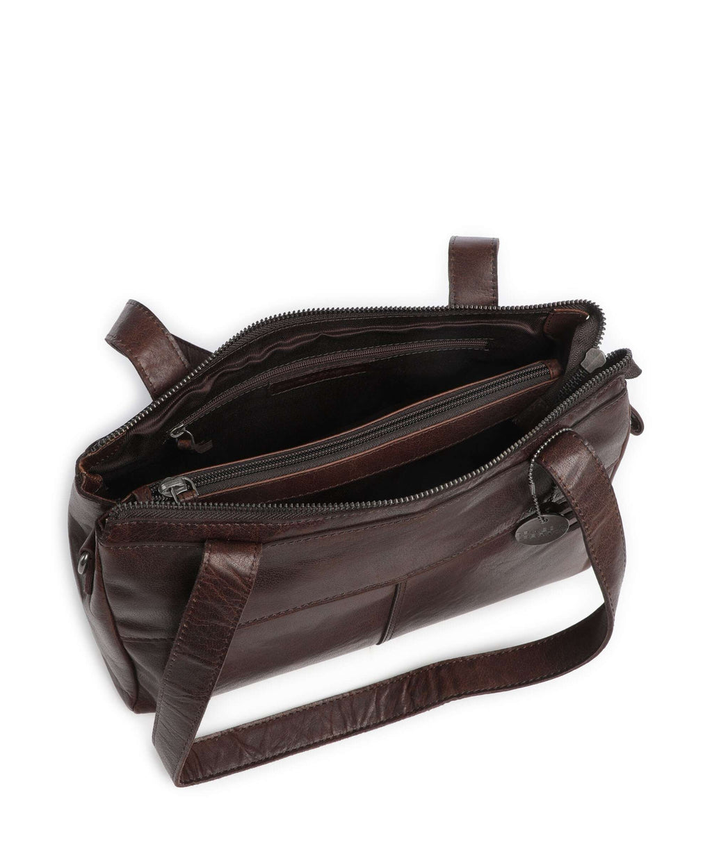 Spikes & Sparrow Bronco Alicia Shoulder bag dark brown