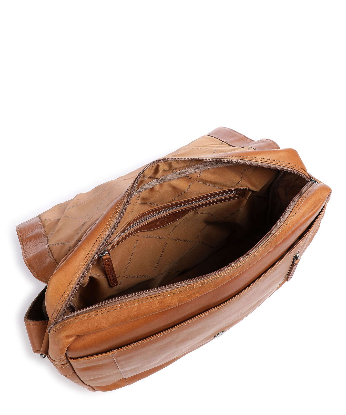 The Chesterfield Brand Richard Briefcase cognac