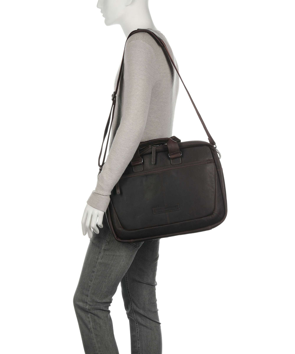 The Chesterfield Brand Seth Briefcase brown