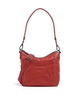 The Chesterfield Brand Washed Waxed Cow Caroline Schultertasche red