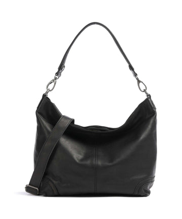 The Chesterfield Brand Washed Waxed Cow Bolivia Sac fourre-tout black