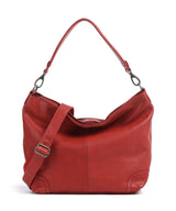 The Chesterfield Brand Washed Waxed Cow Bolivia Beuteltasche red