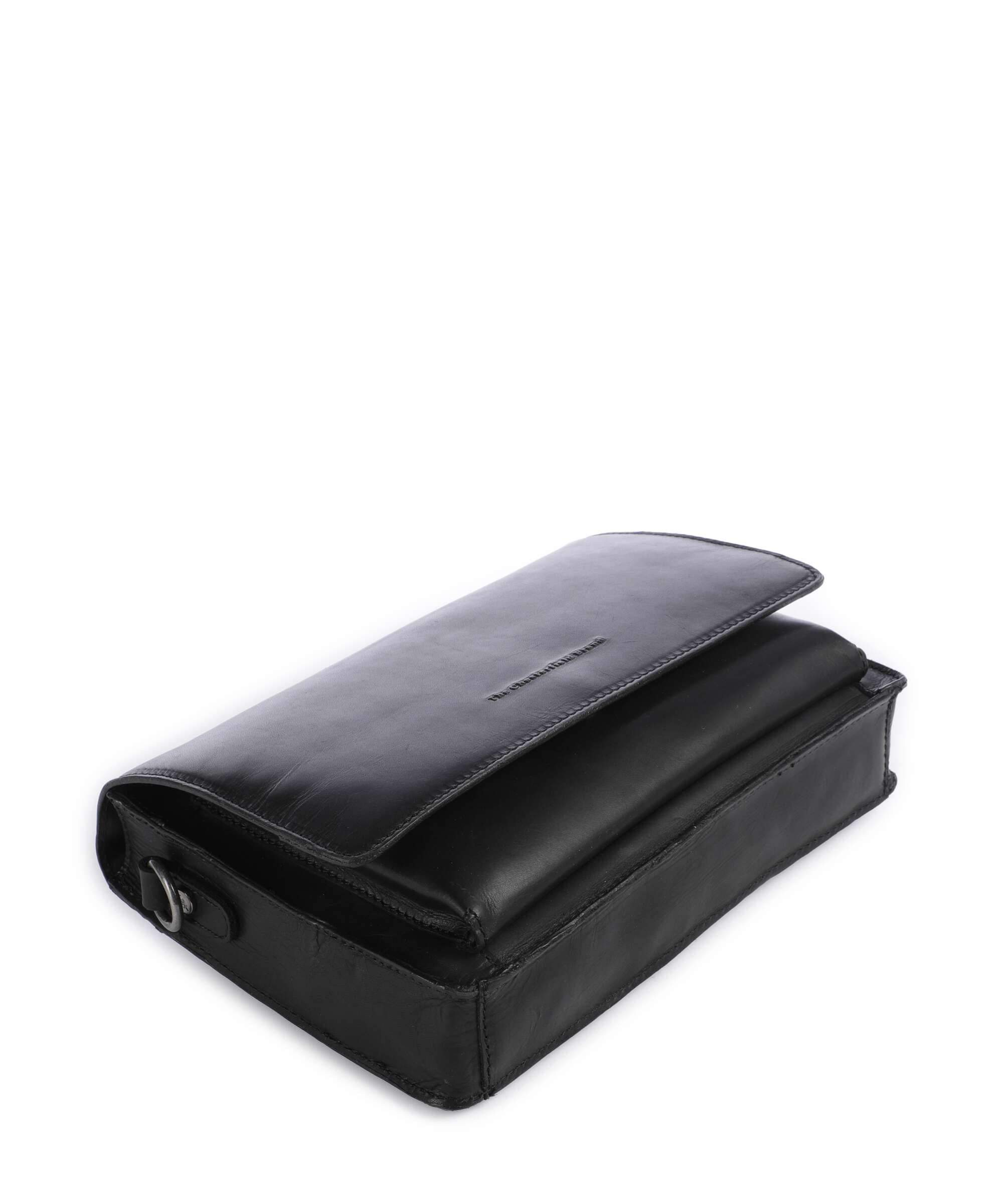 The Chesterfield Brand Cow Wax Pull Up Aviles Shoulder bag black