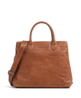 The Chesterfield Brand Cow Wax Pull Up Passau Handtasche cognac