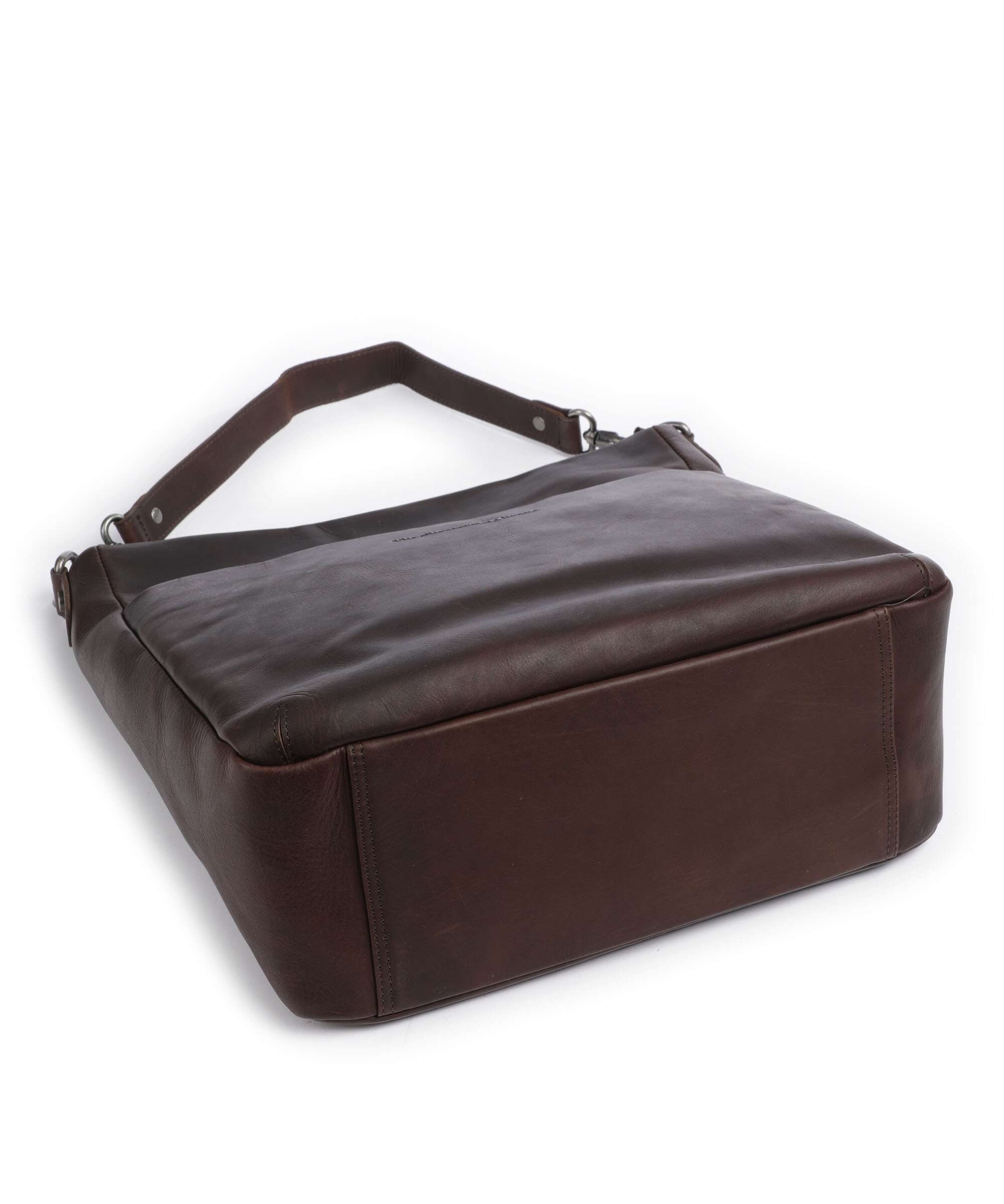 The Chesterfield Brand Wax Pull Up Cow Regina Hobo bag brown