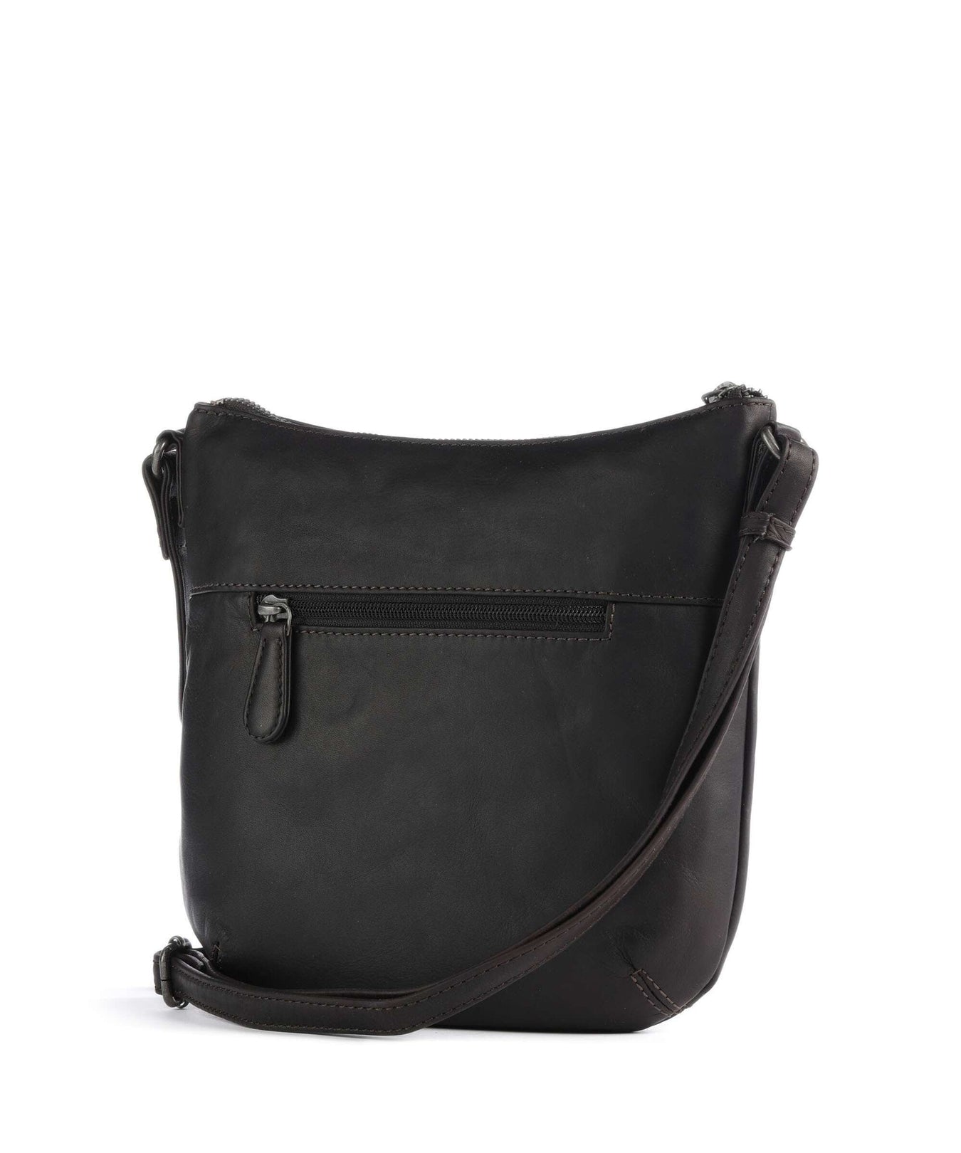 The Chesterfield Brand Cow Wax Pull Up Redding Crossbody bag brown