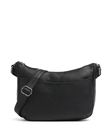 The Chesterfield Brand Cow Wax Pull Up Henderson Sac bandoulière black