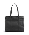 The Chesterfield Brand Cow Wax Pull Up Fidenza Tote bag black
