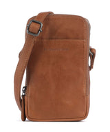 The Chesterfield Brand Cow Wax Pull Up Alesund Handytasche cognac