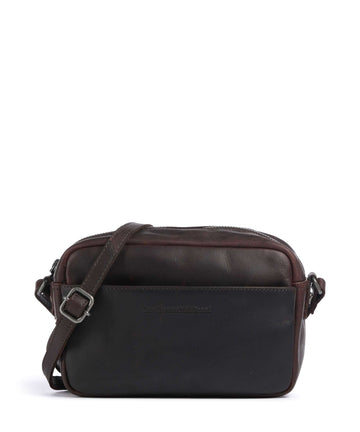 The Chesterfield Brand Cow Wax Pull Up Arona Sac bandoulière brown