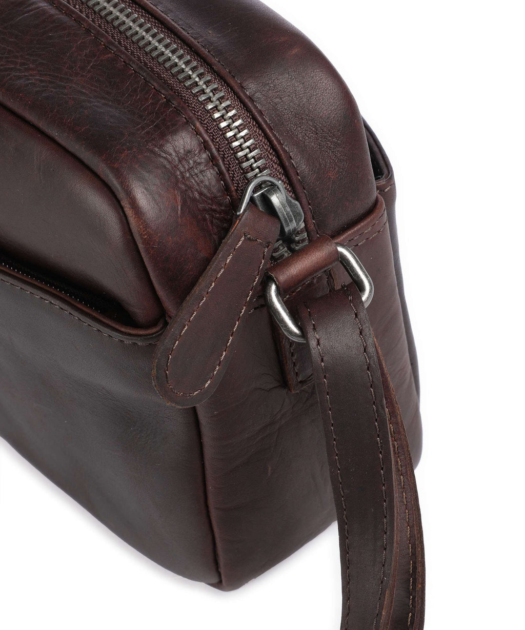 The Chesterfield Brand Wax Pull Up Cow Arona Crossbody bag brown