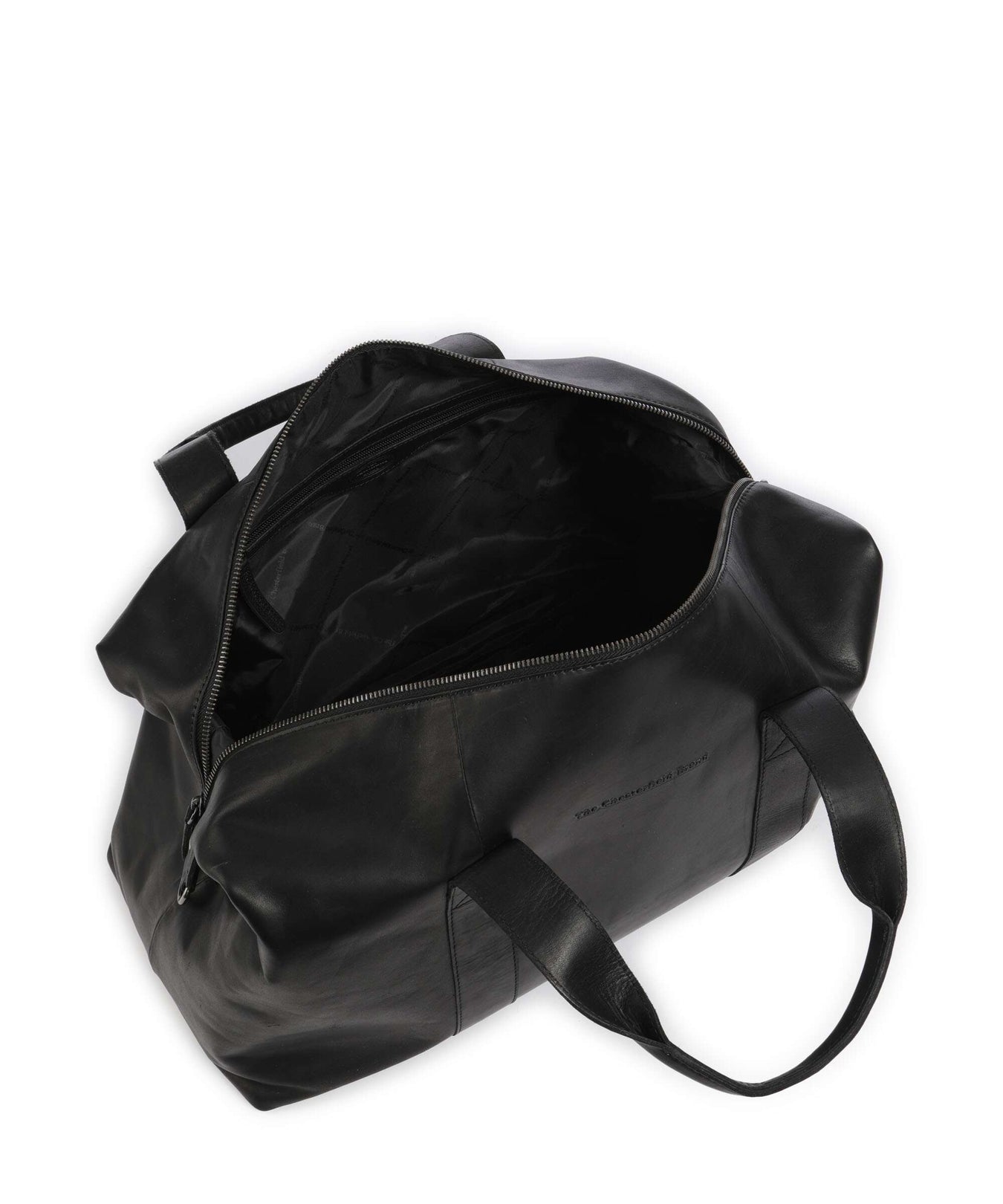 The Chesterfield Brand Cow Wax Pull Up Conor Weekend bag black