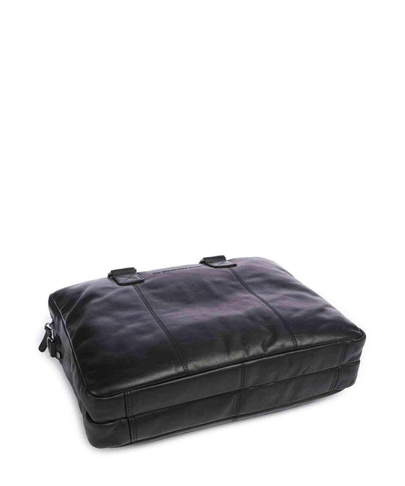 The Chesterfield Brand Cow Wax Pull Up Fabian Briefcase black
