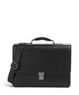 The Chesterfield Brand Cow Wax Pull Up Glenwood Aktentasche black