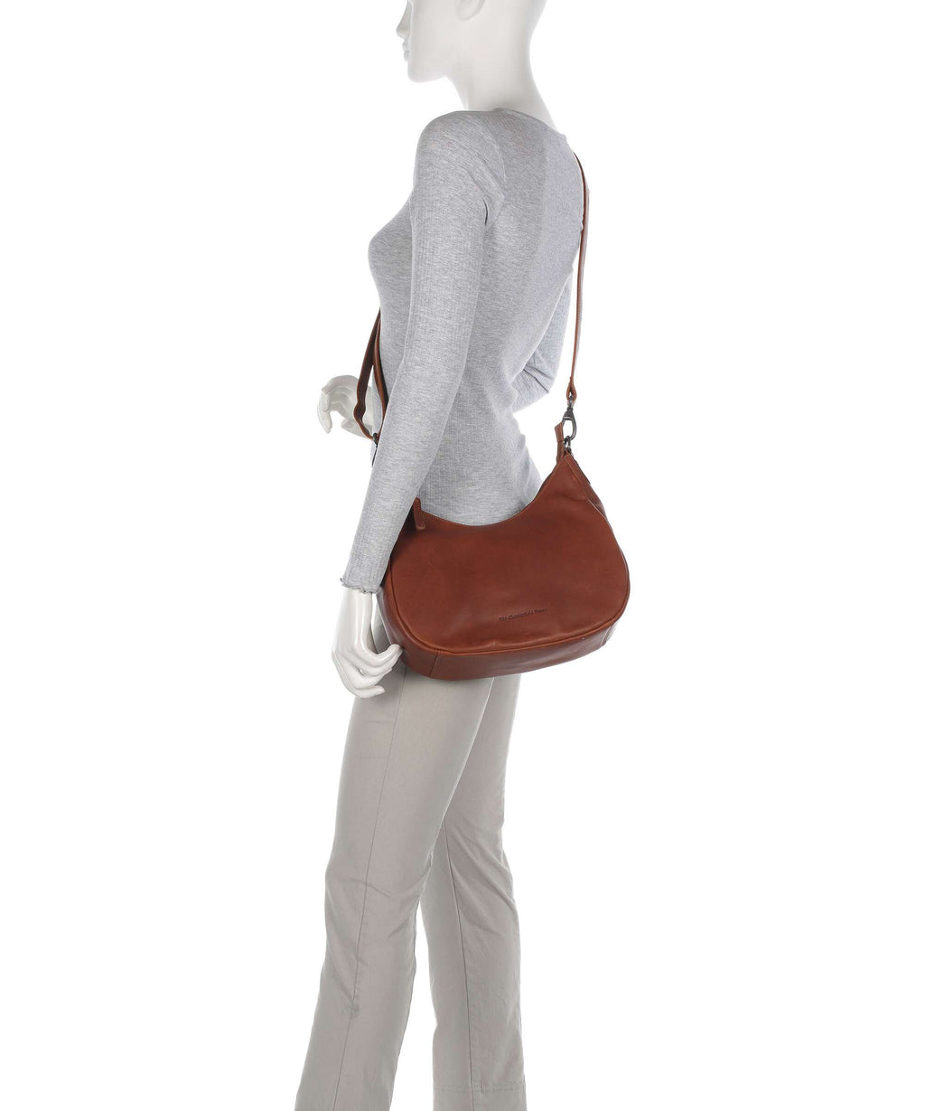 The Chesterfield Brand Wax Pull Up Cow Alexandria Shoulder bag cognac