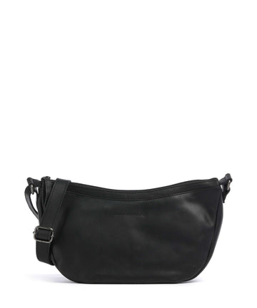 The Chesterfield Brand Cow Wax Pull Up Piemonte Sac bandoulière black