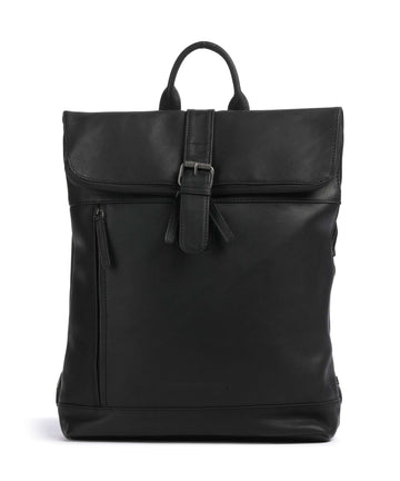 The Chesterfield Brand Cow Wax Pull Up Larsson Sac à dos black