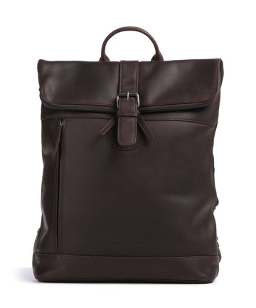 The Chesterfield Brand Cow Wax Pull Up Larsson Sac à dos brown