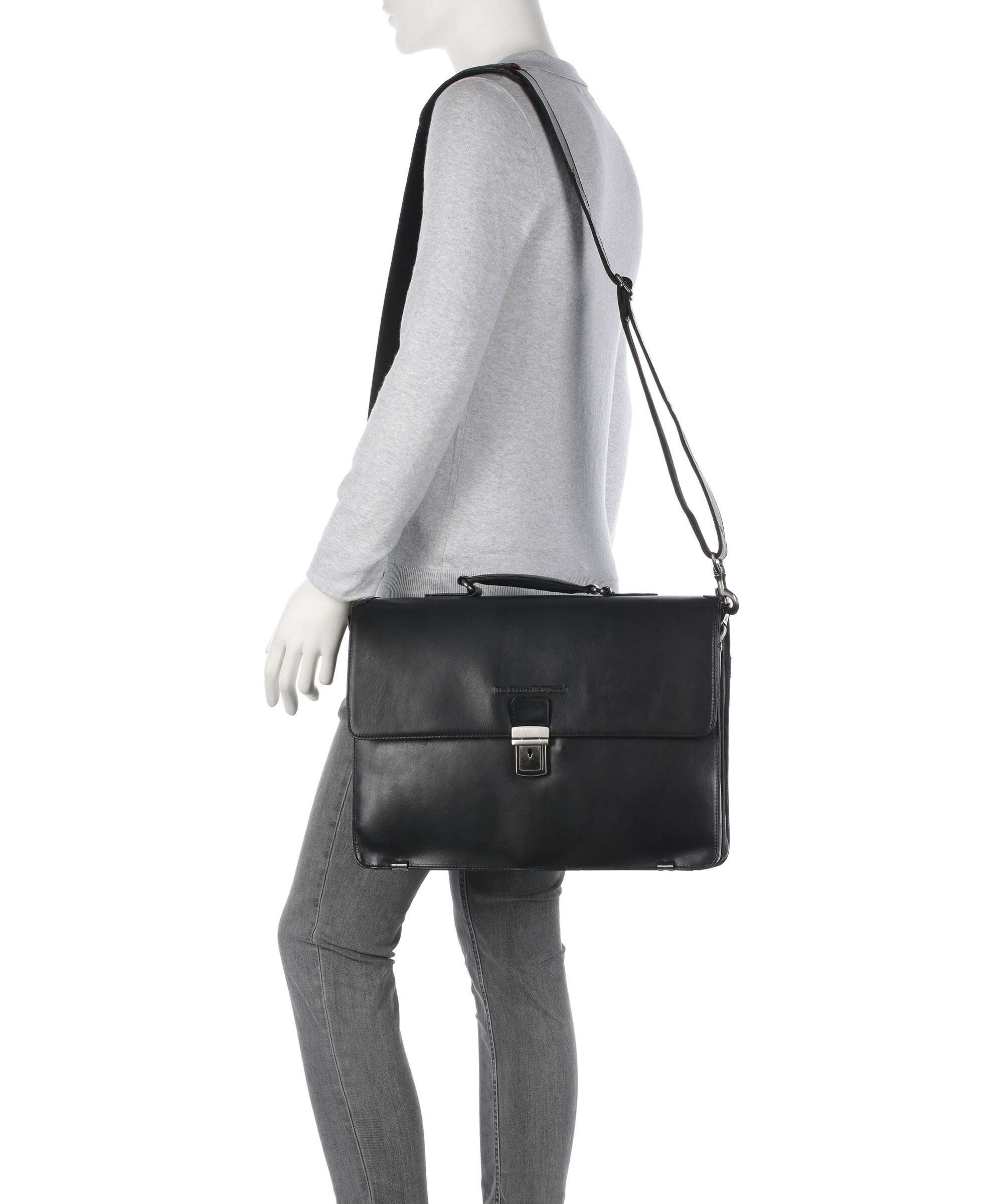 The Chesterfield Brand Novum Salvatore Briefcase black