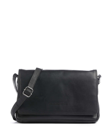 The Chesterfield Brand Wax Pull Up Cow Laverton Sac bandoulière black