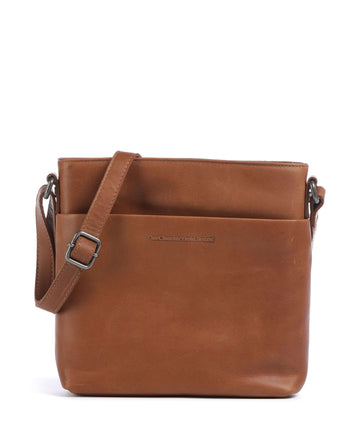 The Chesterfield Brand Wax Pull Up Cow Navene Sac bandoulière cognac