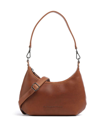 The Chesterfield Brand Wax Pull Up Cow Nancy Sac porté épaule cognac
