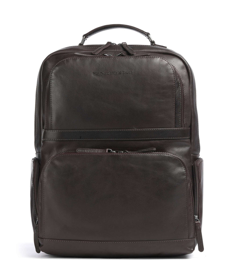 The Chesterfield Brand Wax Pull Up Cow Lennox Backpack brown