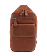 The Chesterfield Brand Wax Pull Up Cow Turelle Slingbag cognac