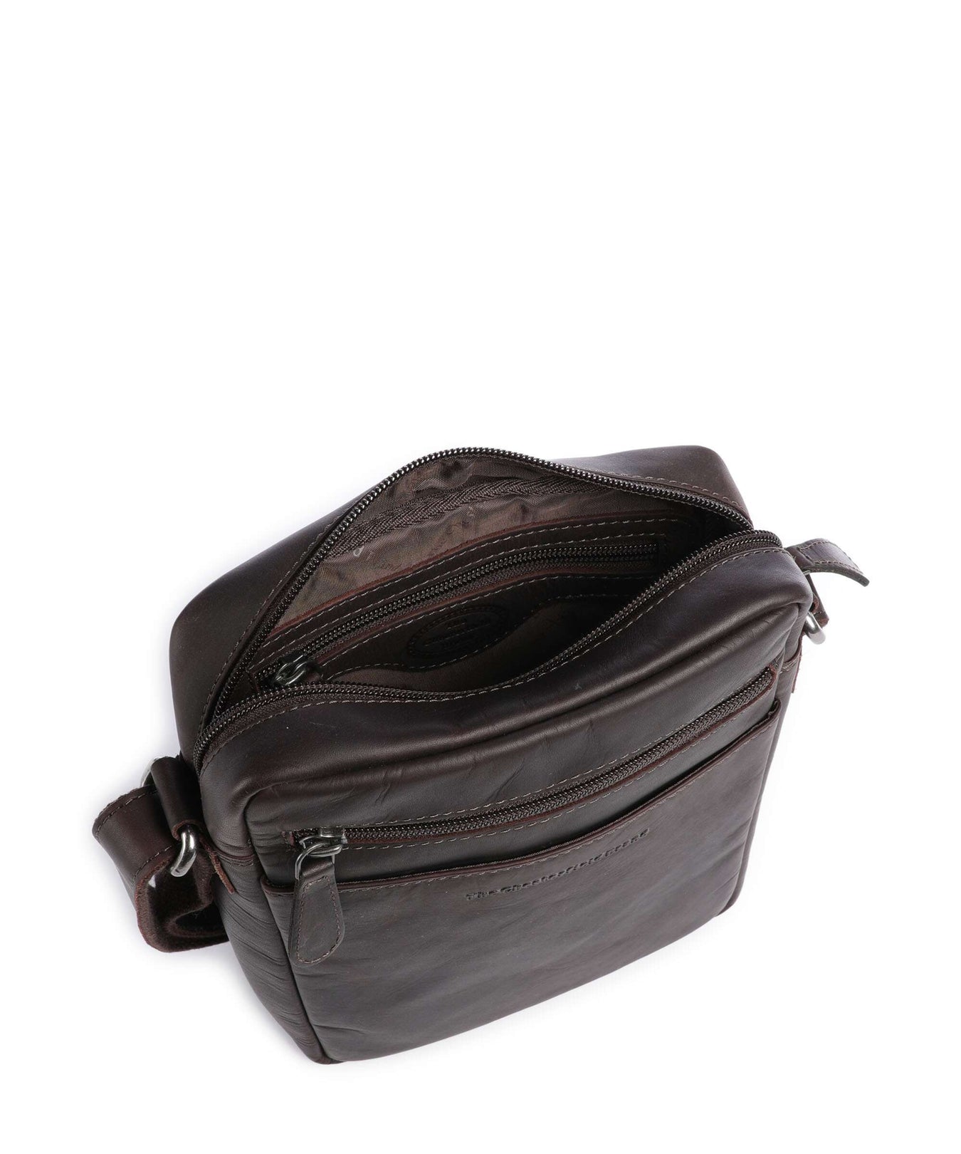 The Chesterfield Brand Wax Pull Up Cow Laveno Crossbody bag brown