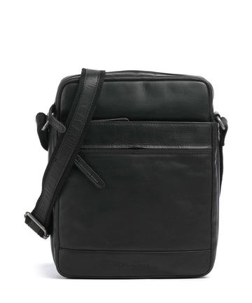 The Chesterfield Brand Wax Pull Up Cow Anzora Sac bandoulière black