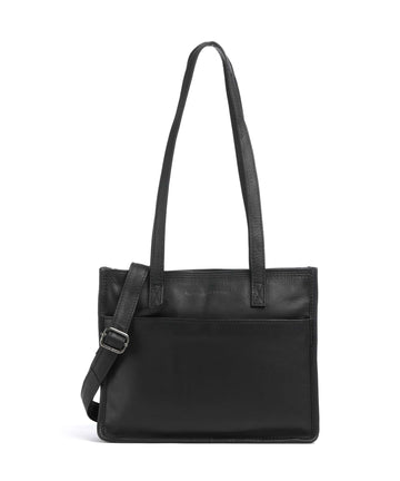 The Chesterfield Brand Wax Pull Up Cow Estella Cabas black