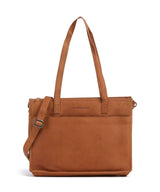 The Chesterfield Brand Wax Pull Up Cow Adana Shopper cognac
