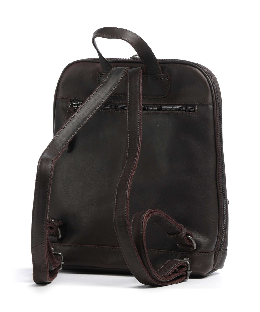 The Chesterfield Brand Wax Pull Up Cow Floran Backpack brown