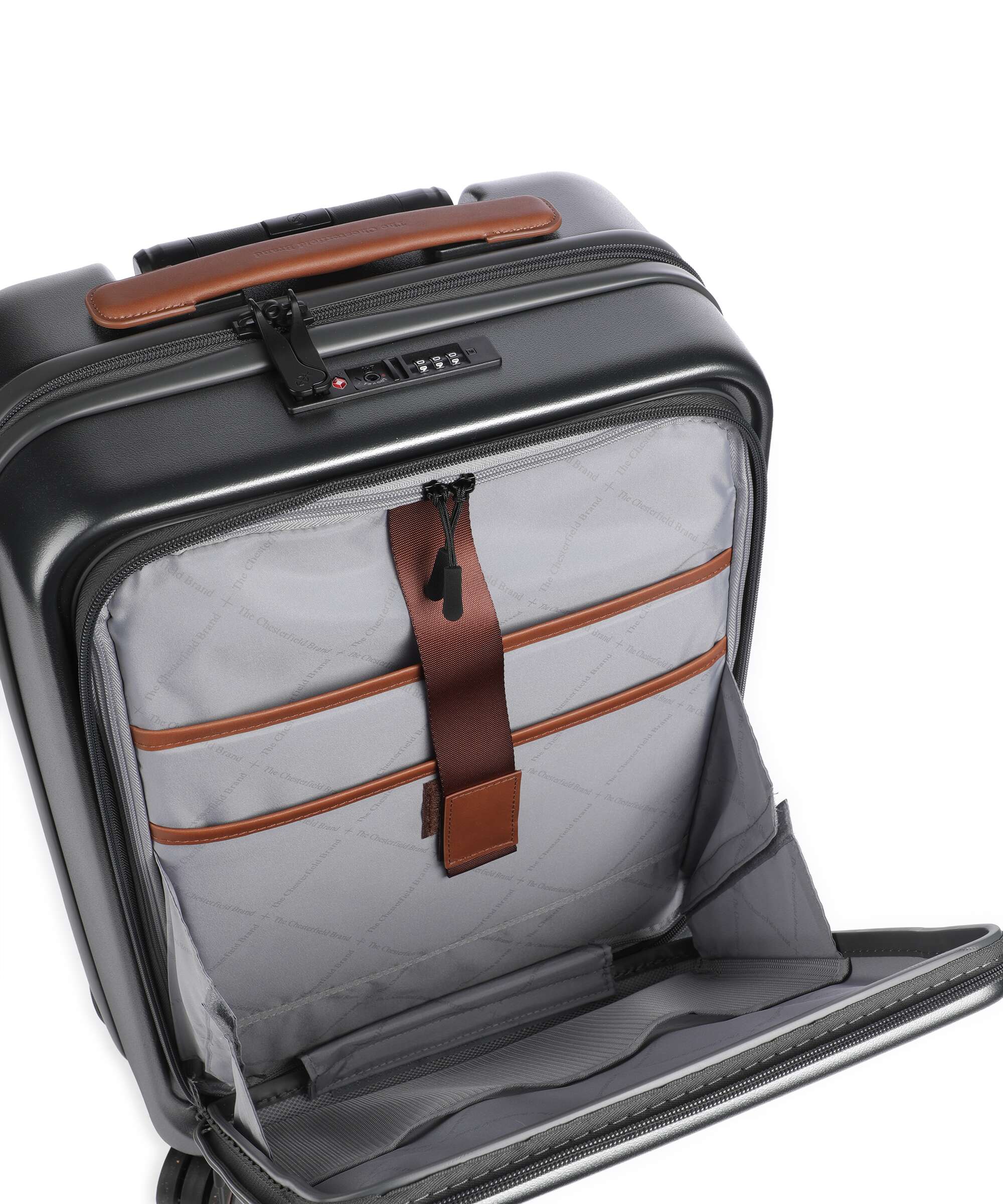 The Chesterfield Brand Zuna Suitcase set (4 wheels) urban graphite