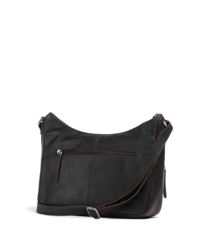 The Chesterfield Brand Wax Pull Up Cow Valenora Shoulder bag brown