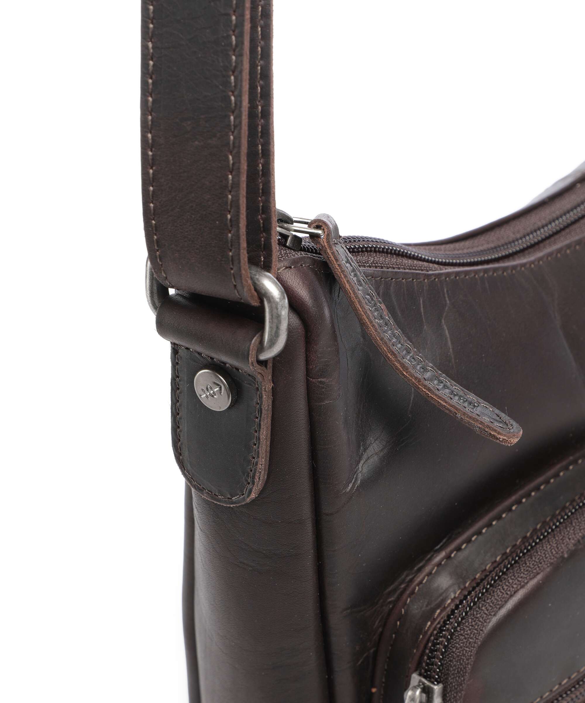 The Chesterfield Brand Wax Pull Up Cow Valenora Shoulder bag brown