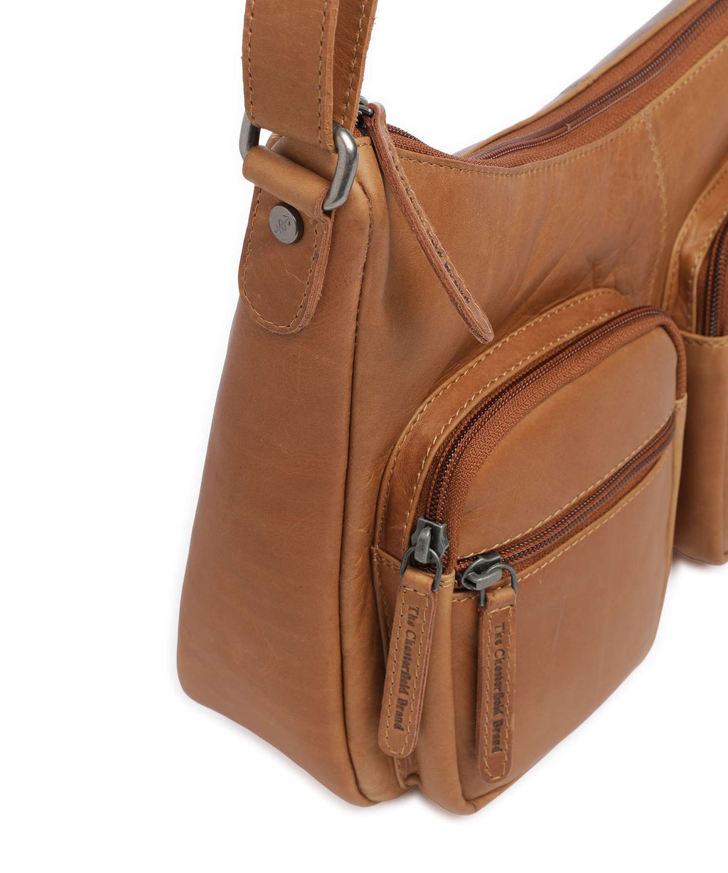 The Chesterfield Brand Wax Pull Up Cow Valenora Shoulder bag cognac