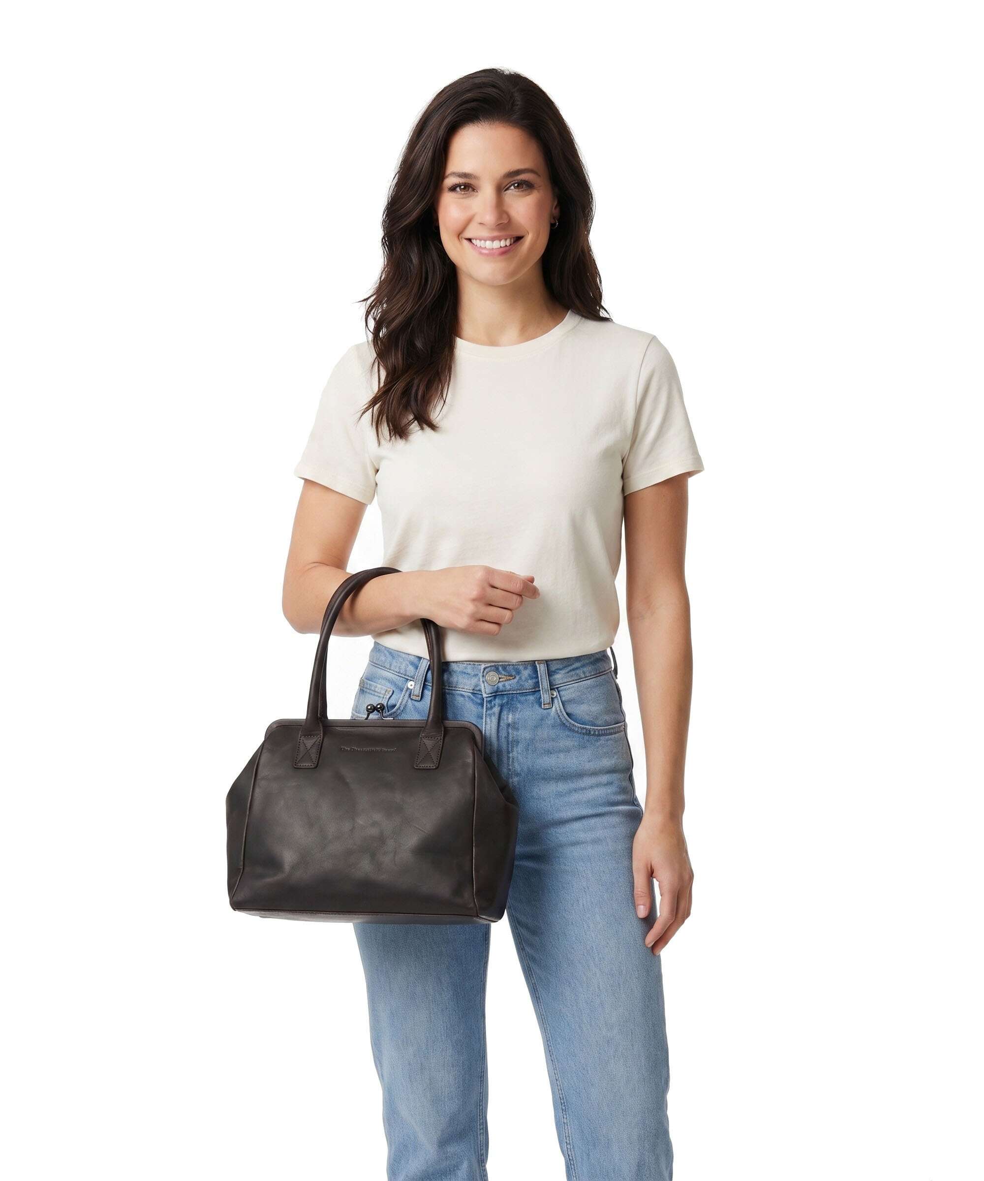 The Chesterfield Brand Wax Pull Up Cow Dorin Shoulder bag brown